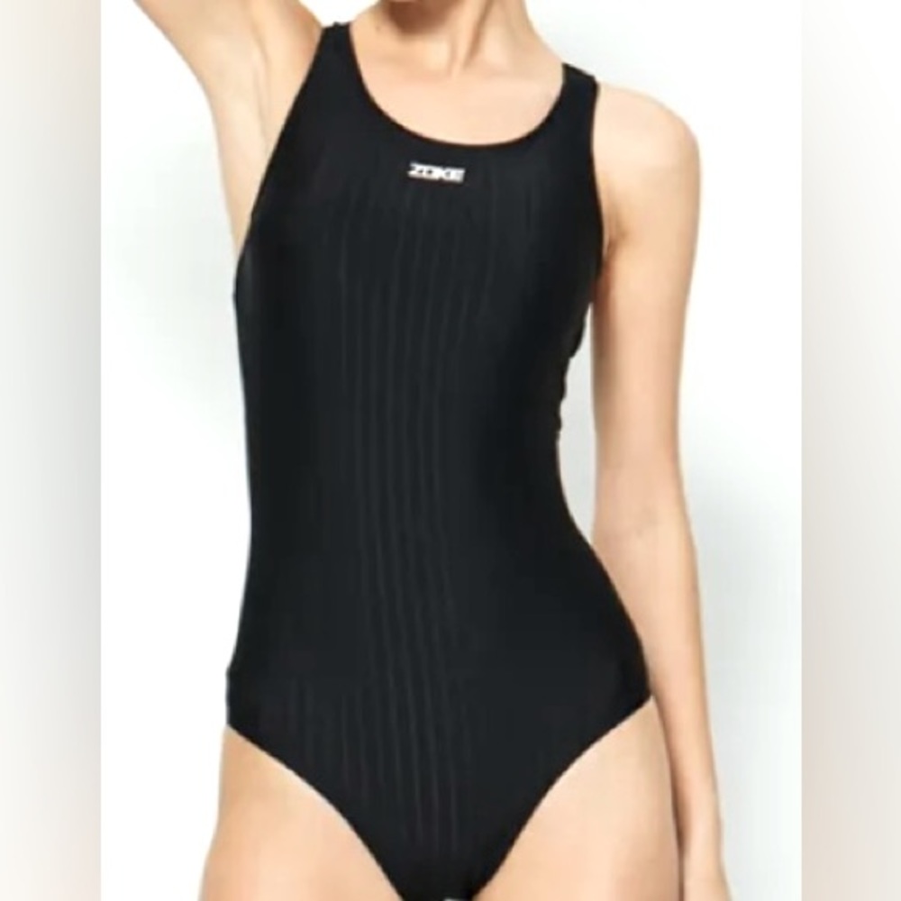 ZOKE women’s competitive swimsuit XXS/XS training swimwear athletic swim NWT